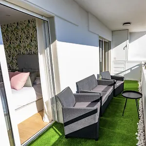 Pura Vida! Vistas Al Mar, Playa A 5 Min. Terraza, Wifi Y A/a. Apartamento